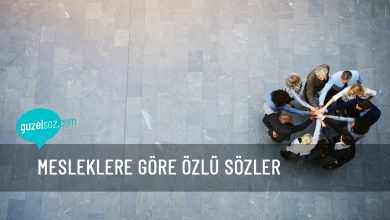 Photo of Mesleklere Göre Özlü Sözler